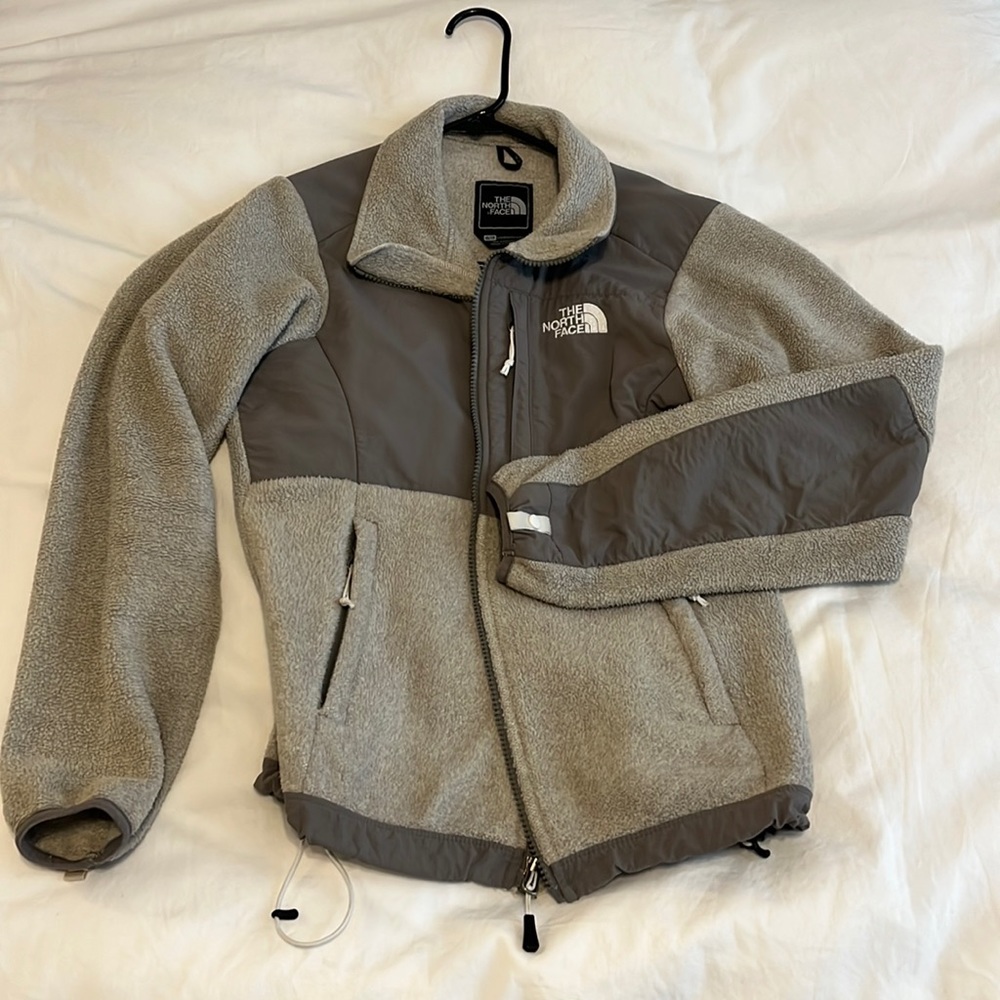 North face gray jacket